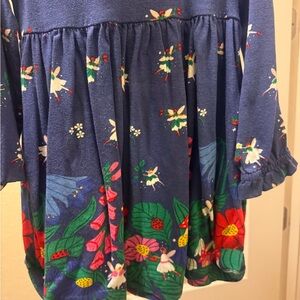Mini Boden : Whimsical Fairy and Floral Print Dress